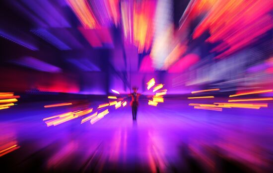 Premiere of Aladdin and Master of Fire ice show