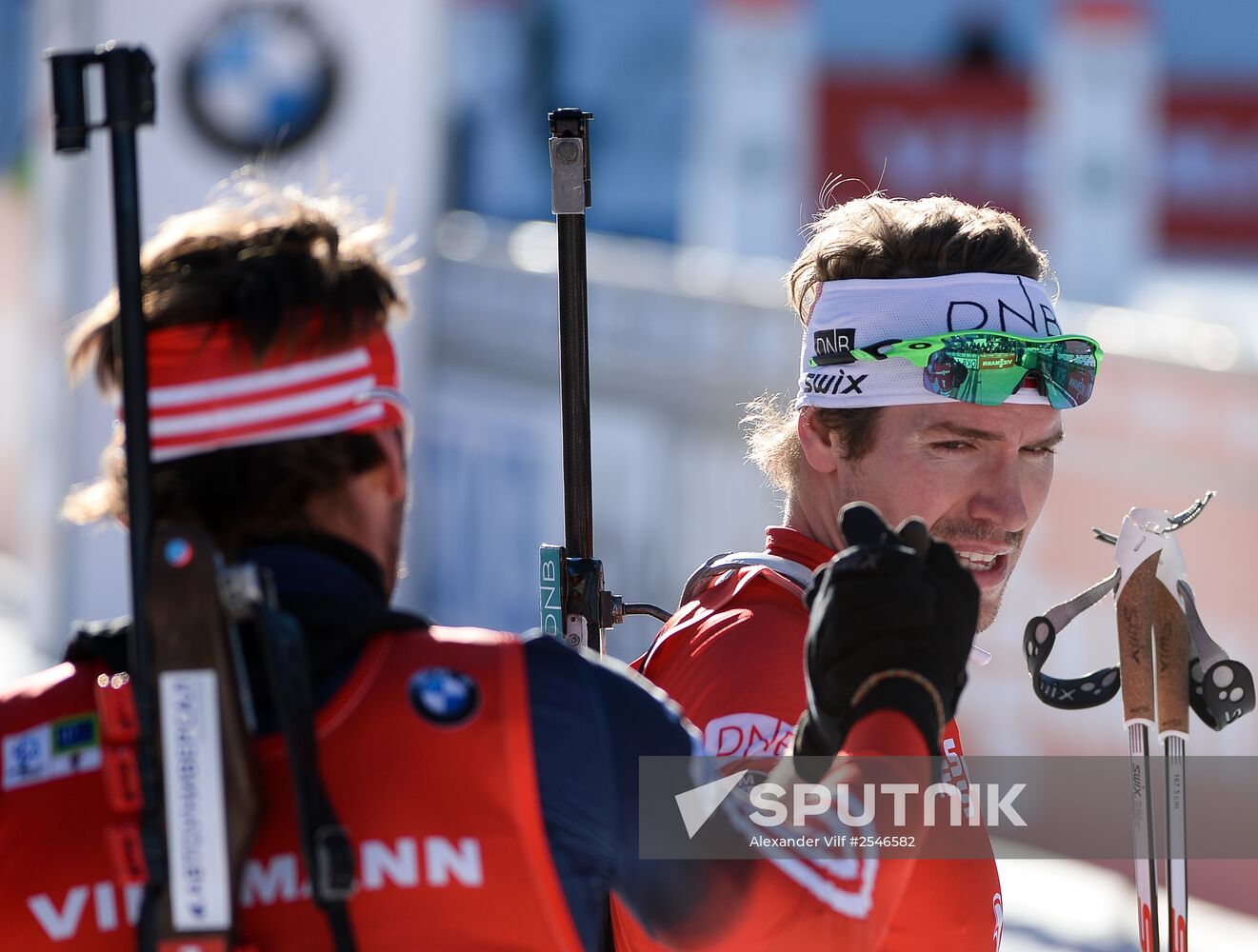 Biathlon. 3rd stage of World Cup. Men. Pursuit