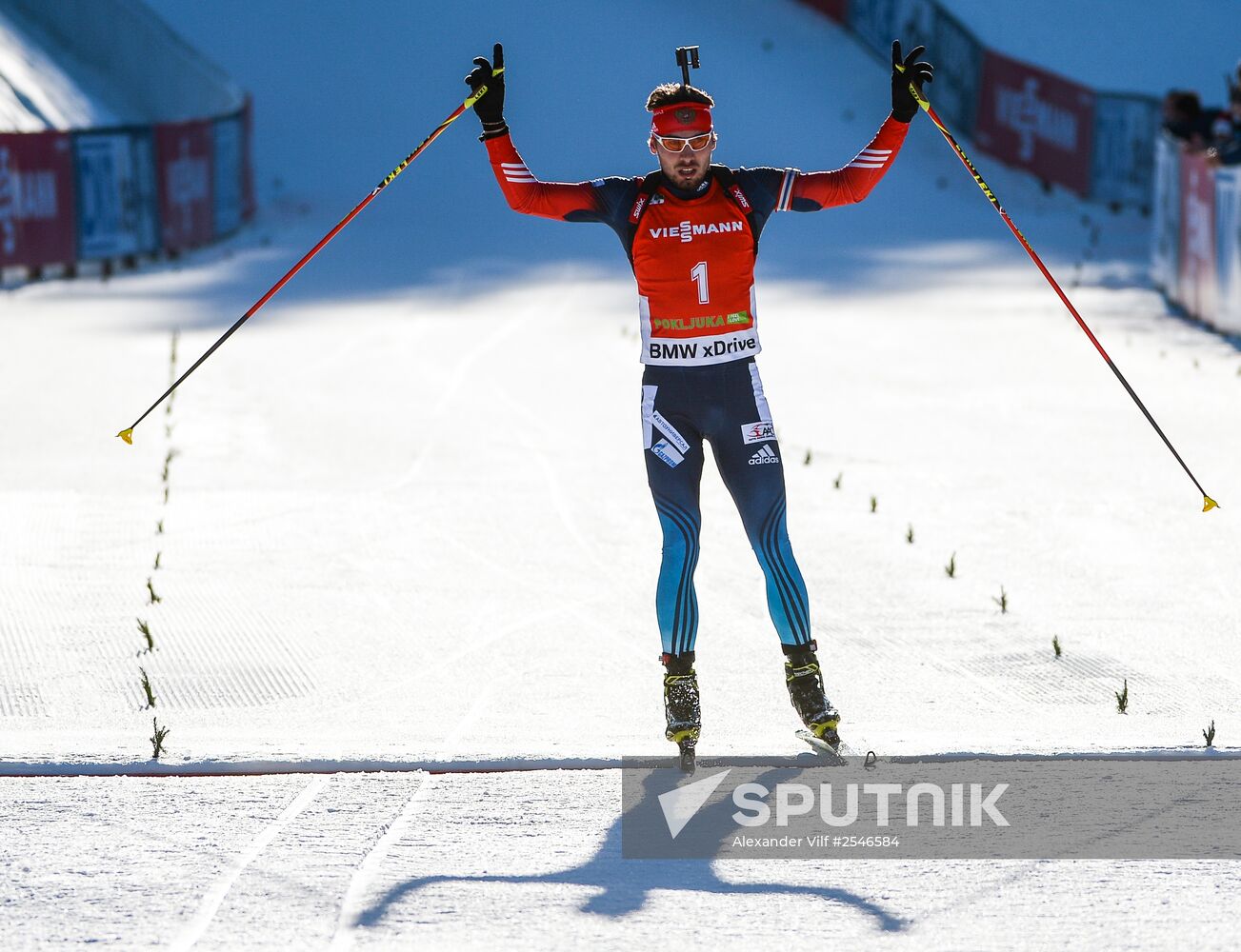Biathlon. 3rd stage of World Cup. Men. Pursuit