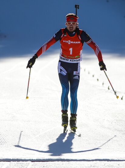 Biathlon. 3rd stage of World Cup. Men. Pursuit