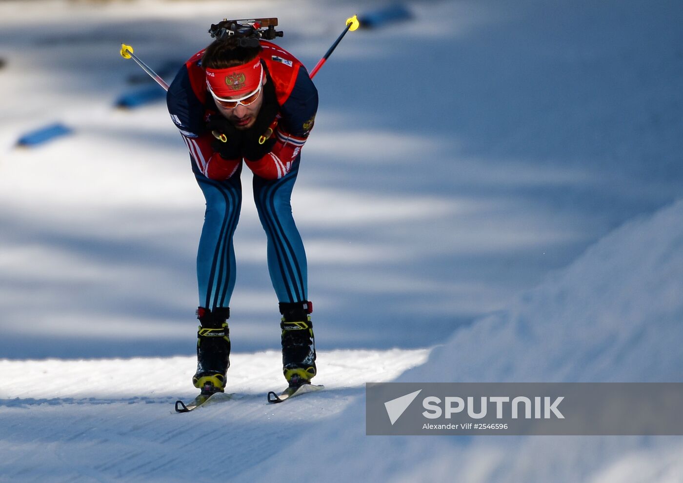 Biathlon. 3rd stage of World Cup. Men. Pursuit