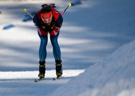 Biathlon. 3rd stage of World Cup. Men. Pursuit