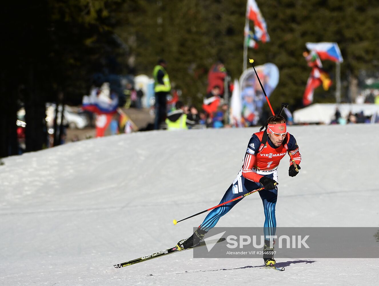 Biathlon. 3rd stage of World Cup. Men. Pursuit