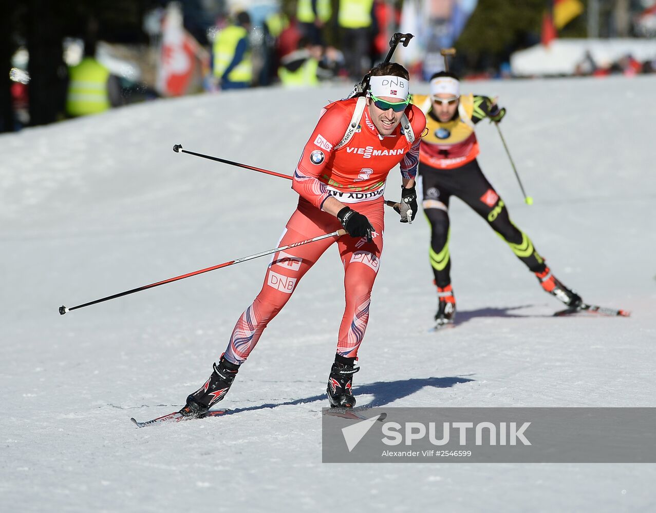 Biathlon. 3rd stage of World Cup. Men. Pursuit