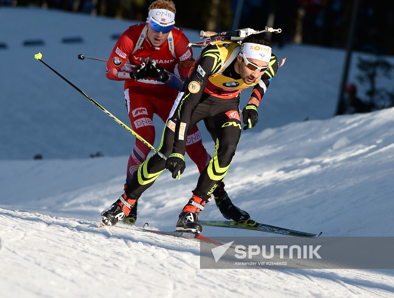 Biathlon. 3rd stage of World Cup. Men. Pursuit