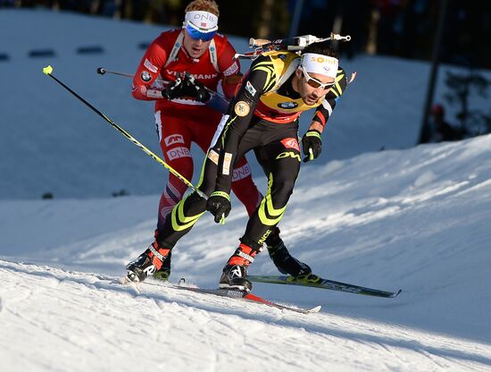 Biathlon. 3rd stage of World Cup. Men. Pursuit