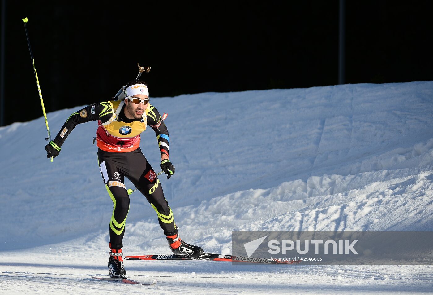 Biathlon. 3rd stage of World Cup. Men. Pursuit