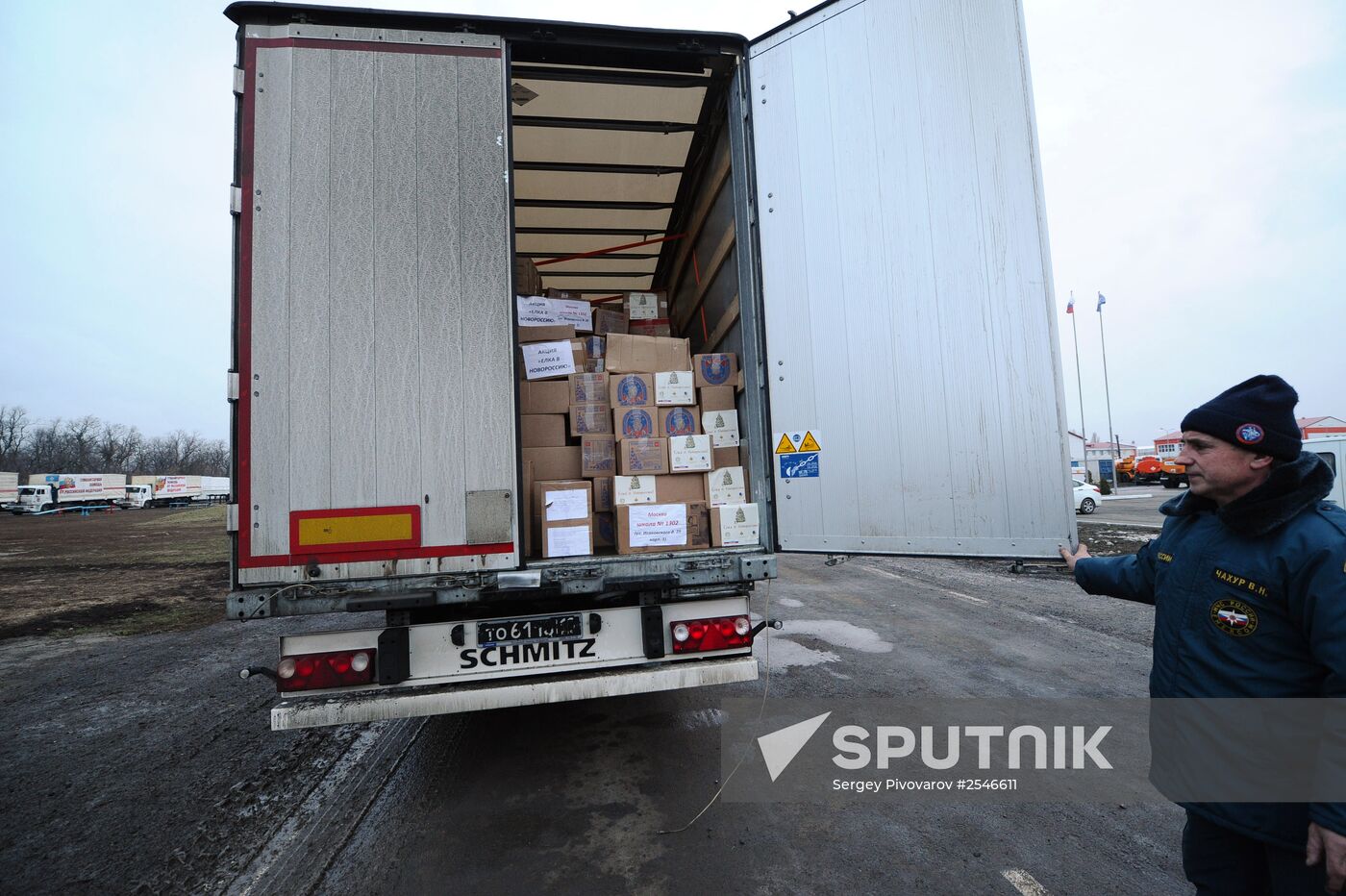 Tenth humanitarian aid convoy for Donbas formed in Rostov Region