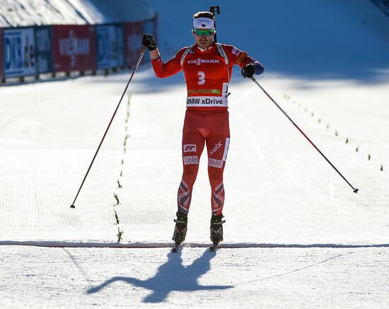 Biathlon. 3rd stage of World Cup. Men. Pursuit