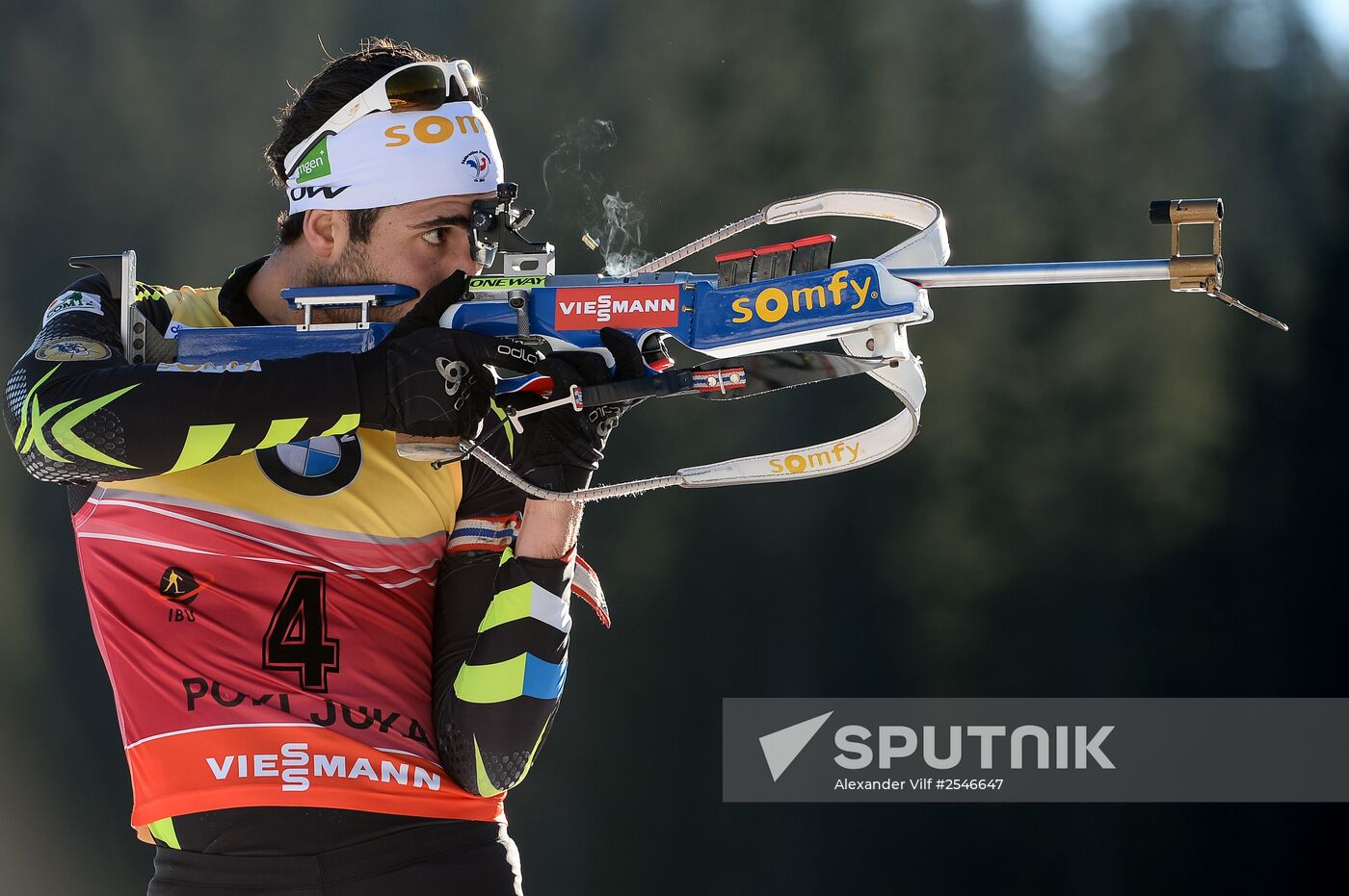 Biathlon. 3rd stage of World Cup. Men. Pursuit
