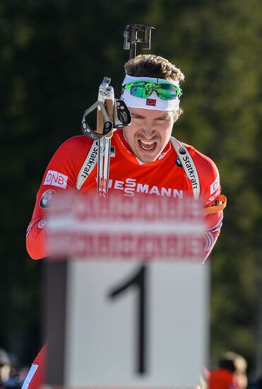 Biathlon. 3rd stage of World Cup. Men. Pursuit