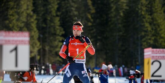 Biathlon. 3rd stage of World Cup. Men. Pursuit