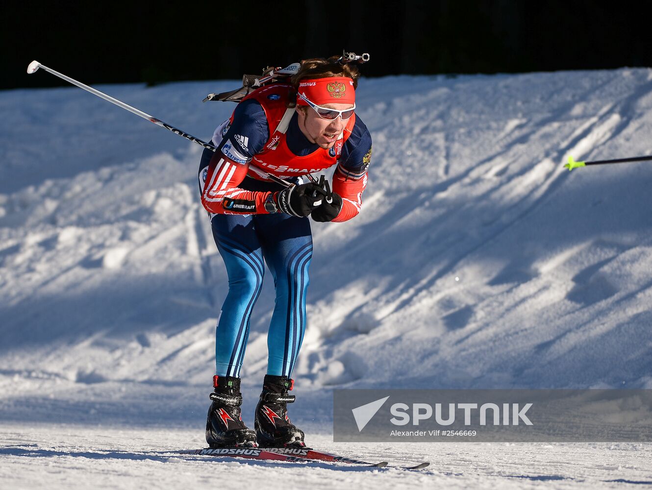 Biathlon. 3rd stage of World Cup. Men. Pursuit