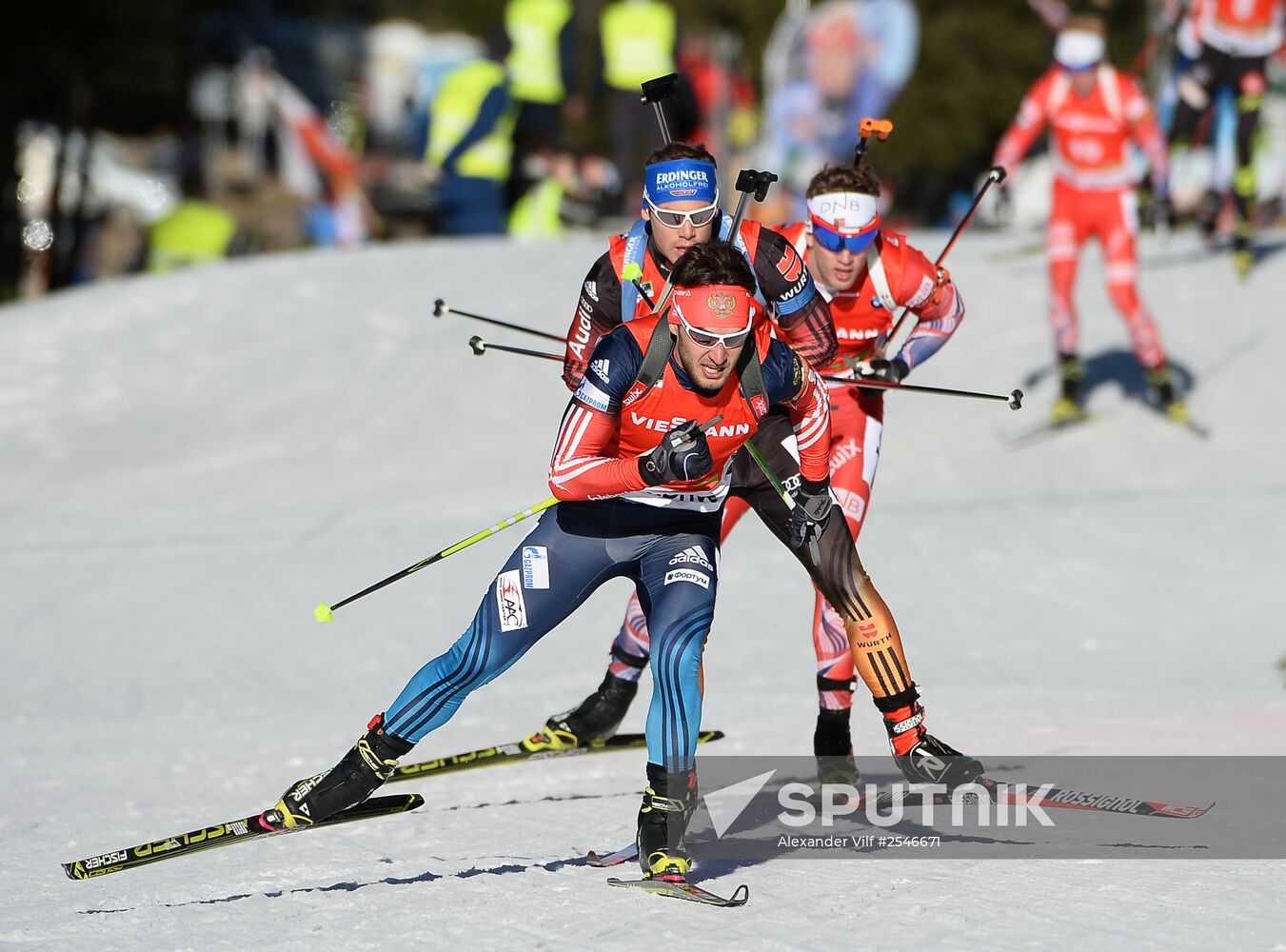 Biathlon. 3rd stage of World Cup. Men. Pursuit