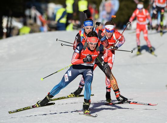 Biathlon. 3rd stage of World Cup. Men. Pursuit