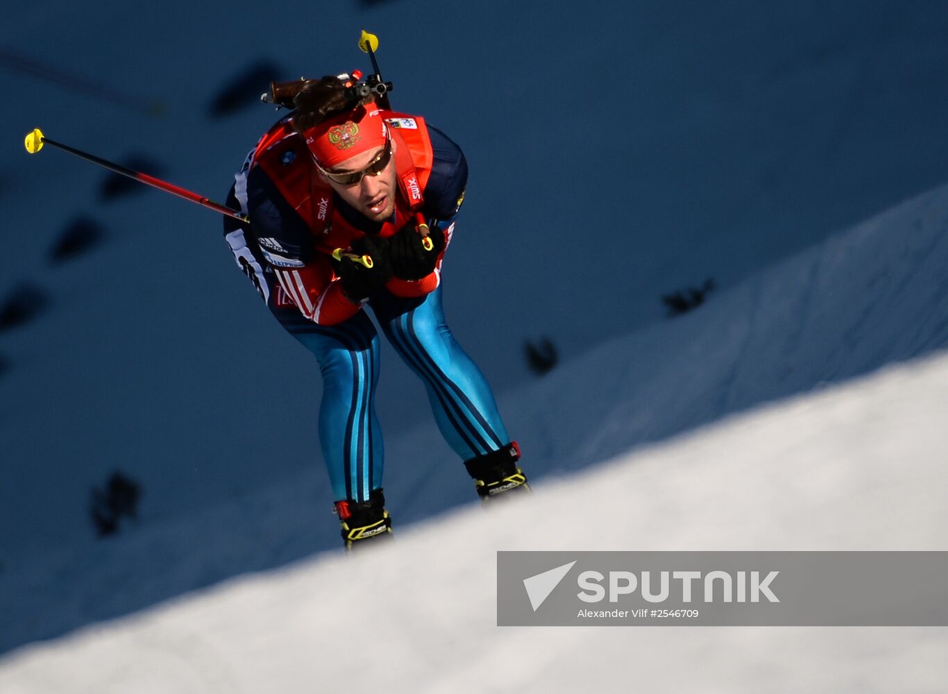 Biathlon. 3rd stage of World Cup. Men. Pursuit