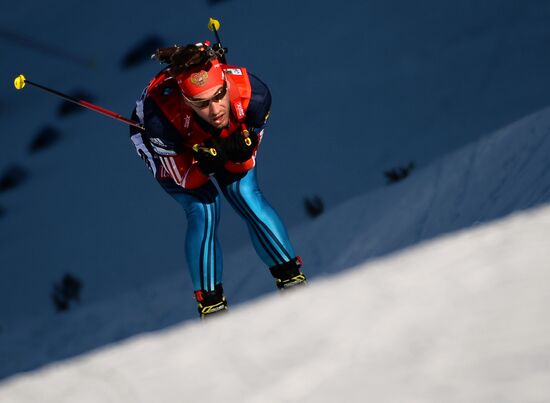 Biathlon. 3rd stage of World Cup. Men. Pursuit