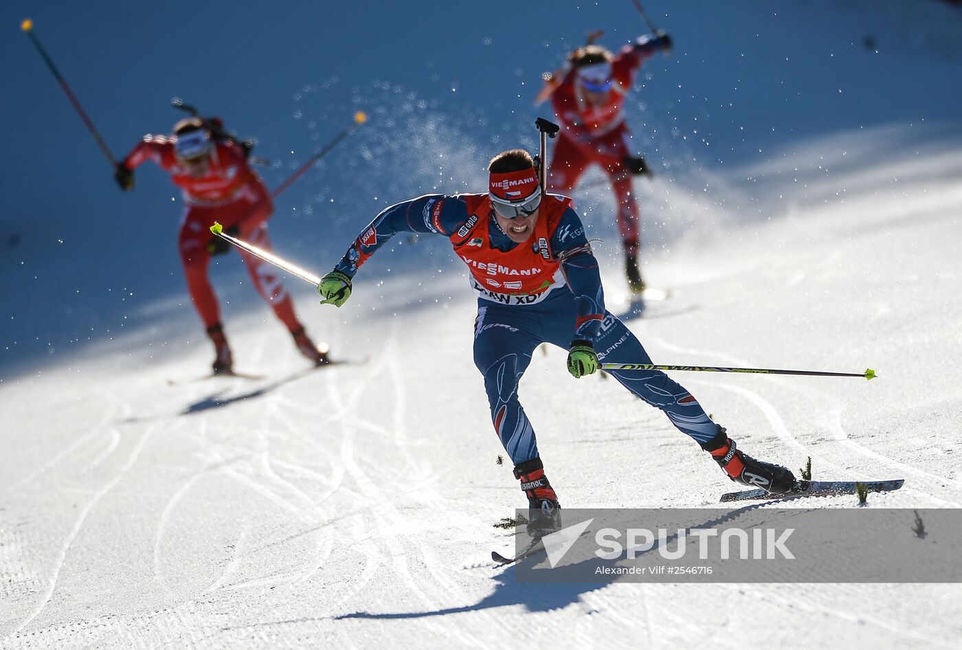 Biathlon. 3rd stage of World Cup. Men. Pursuit