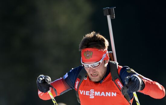 Biathlon. 3rd stage of World Cup. Men. Pursuit