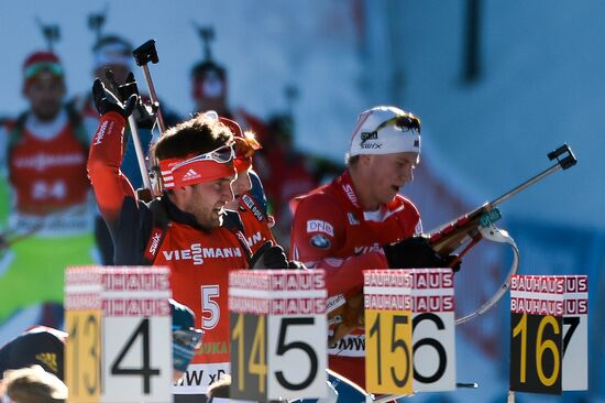 Biathlon. 3rd stage of World Cup. Men. Pursuit