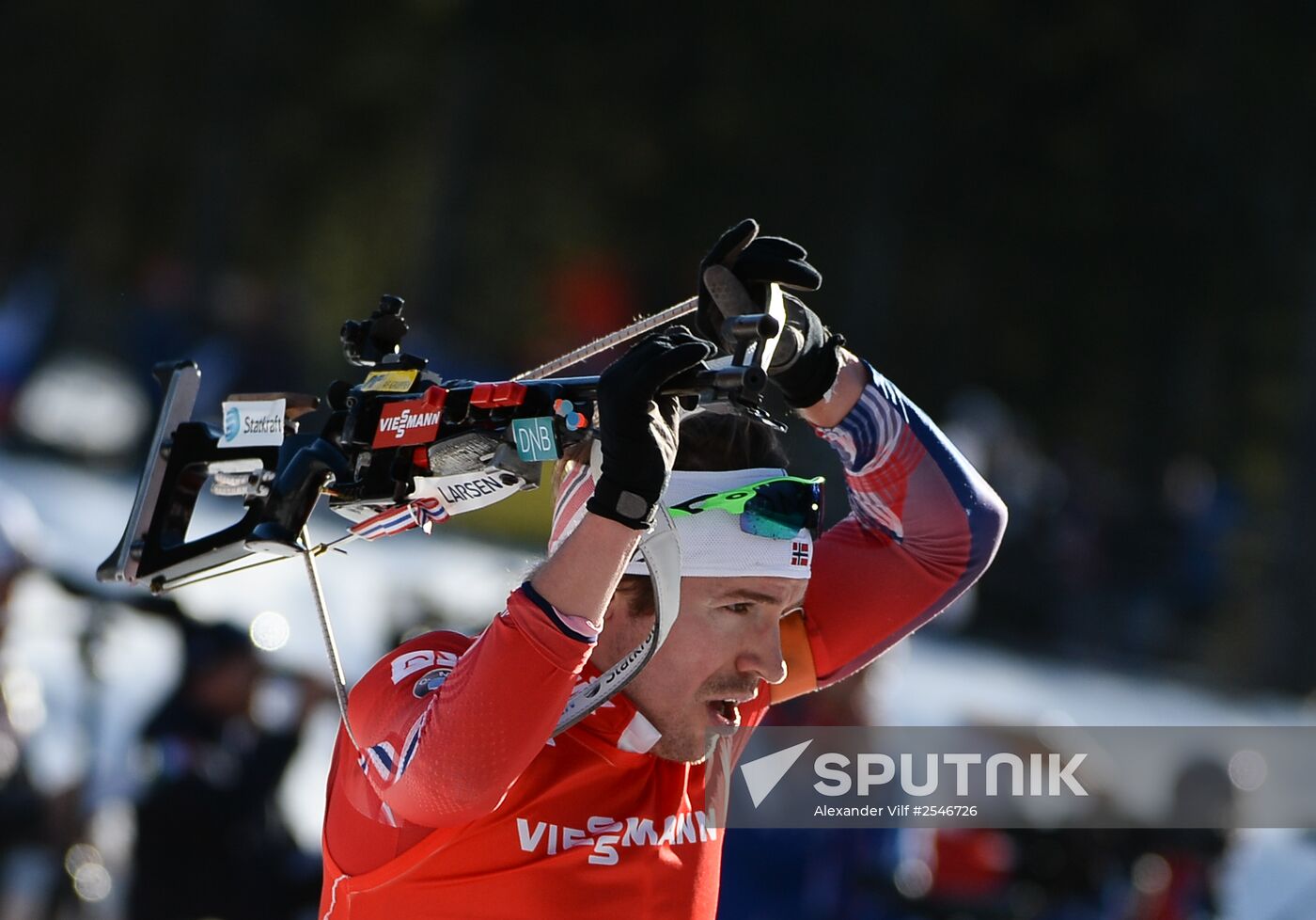Biathlon. 3rd stage of World Cup. Men. Pursuit
