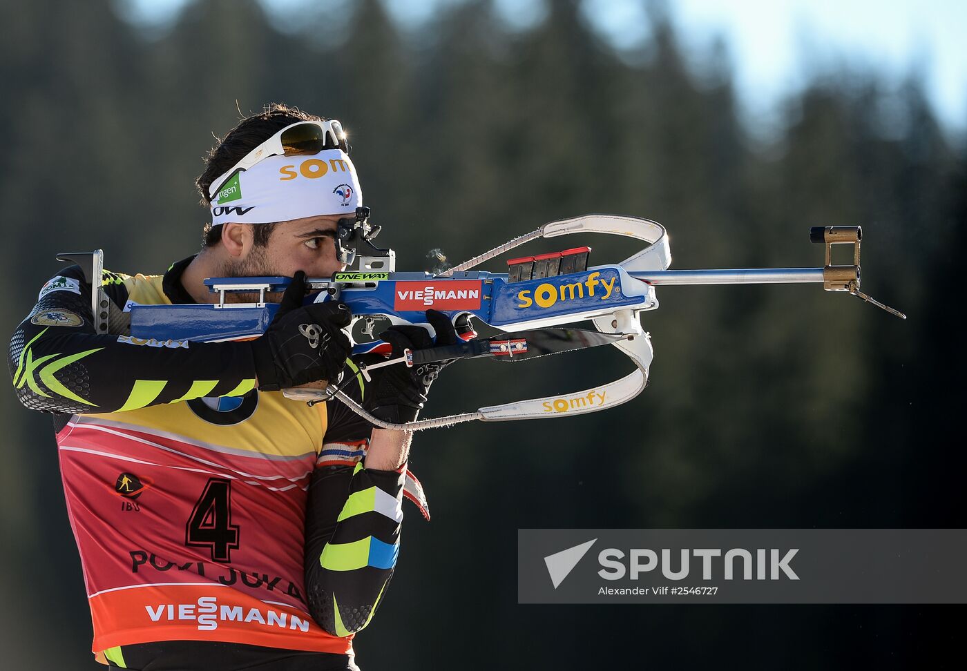 Biathlon. 3rd stage of World Cup. Men. Pursuit