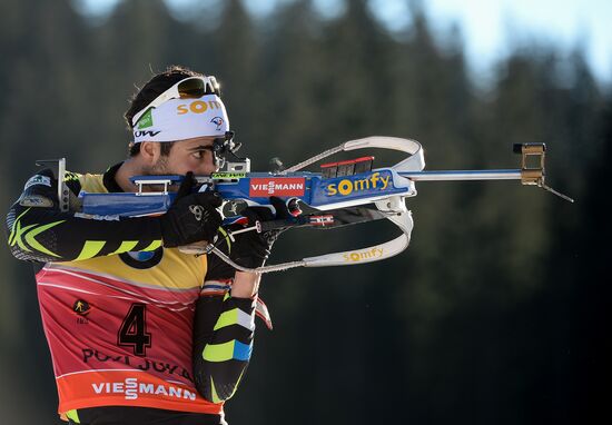 Biathlon. 3rd stage of World Cup. Men. Pursuit