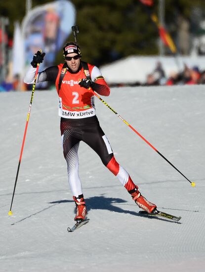 Biathlon. 3rd stage of World Cup. Men. Pursuit