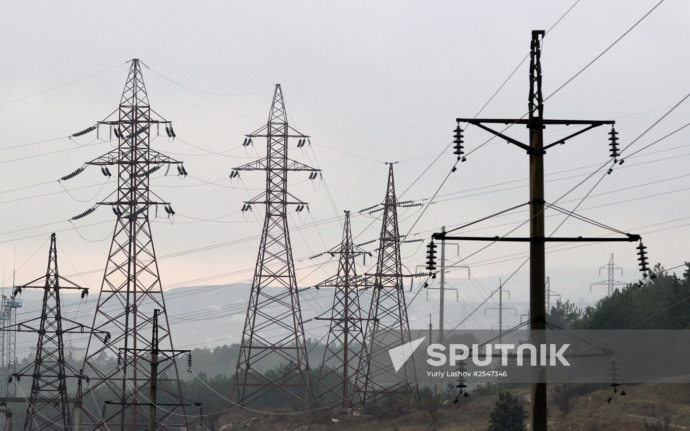 Mobile gas turbine power plants in Sevastopol