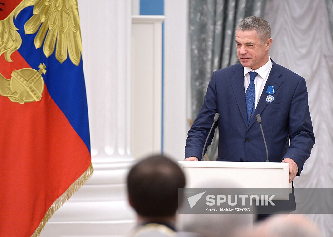 Vladimir Putin presents state awards in Kremlin