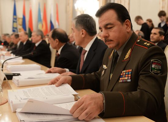 Meeting of CSTO Foreign Ministers Council, Defence Ministers Council and Committee of Security Council Secretaries