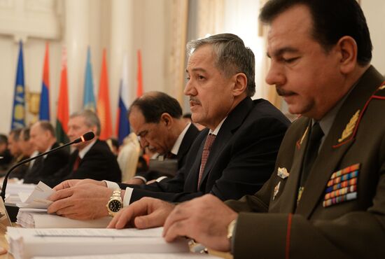 Meeting of CSTO Foreign Ministers Council, Defence Ministers Council and Committee of Security Council Secretaries