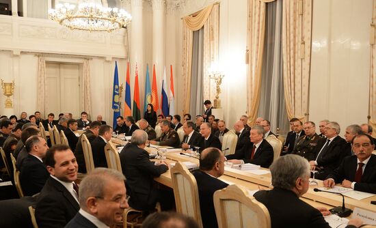 Meeting of CSTO Foreign Ministers Council, Defence Ministers Council and Committee of Security Council Secretaries