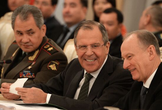 Meeting of CSTO Foreign Ministers Council, Defence Ministers Council and Committee of Security Council Secretaries