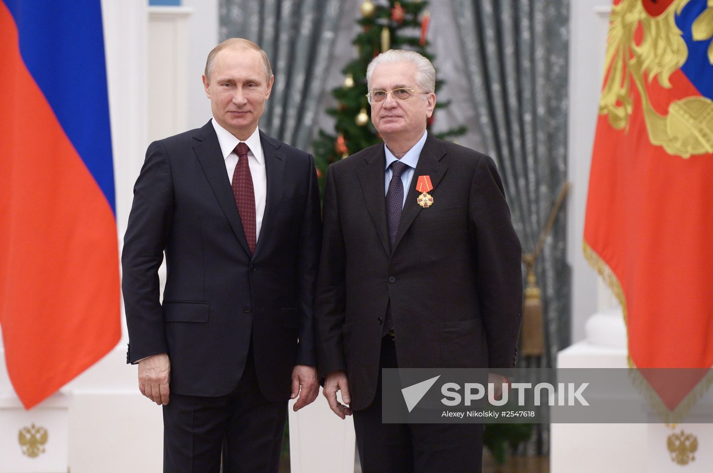 Vladimir Putin presents state awards in Kremlin