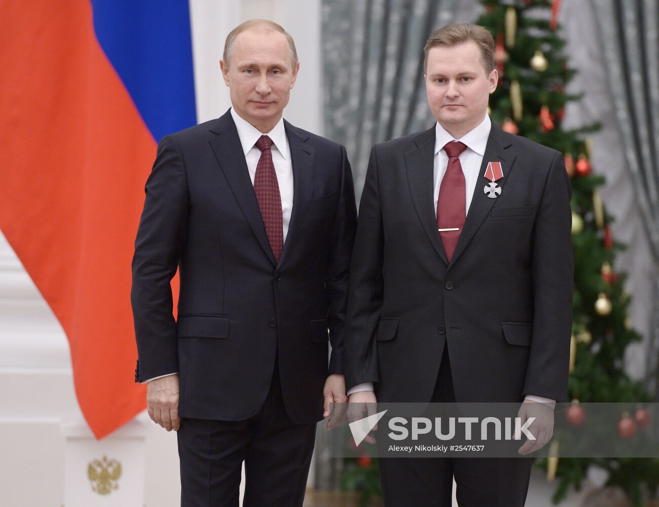 Vladimir Putin presents state awards in Kremlin