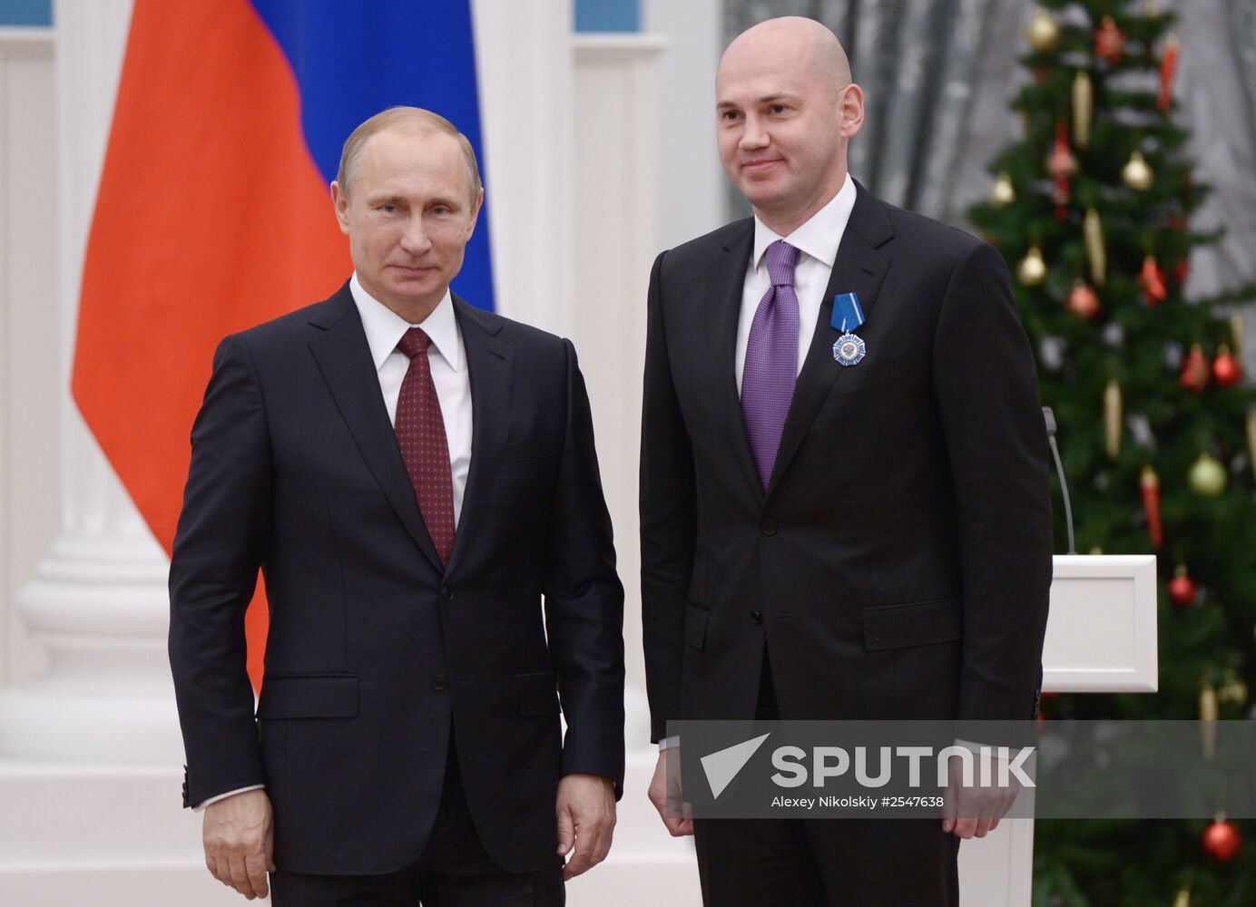 Vladimir Putin presents state awards in Kremlin