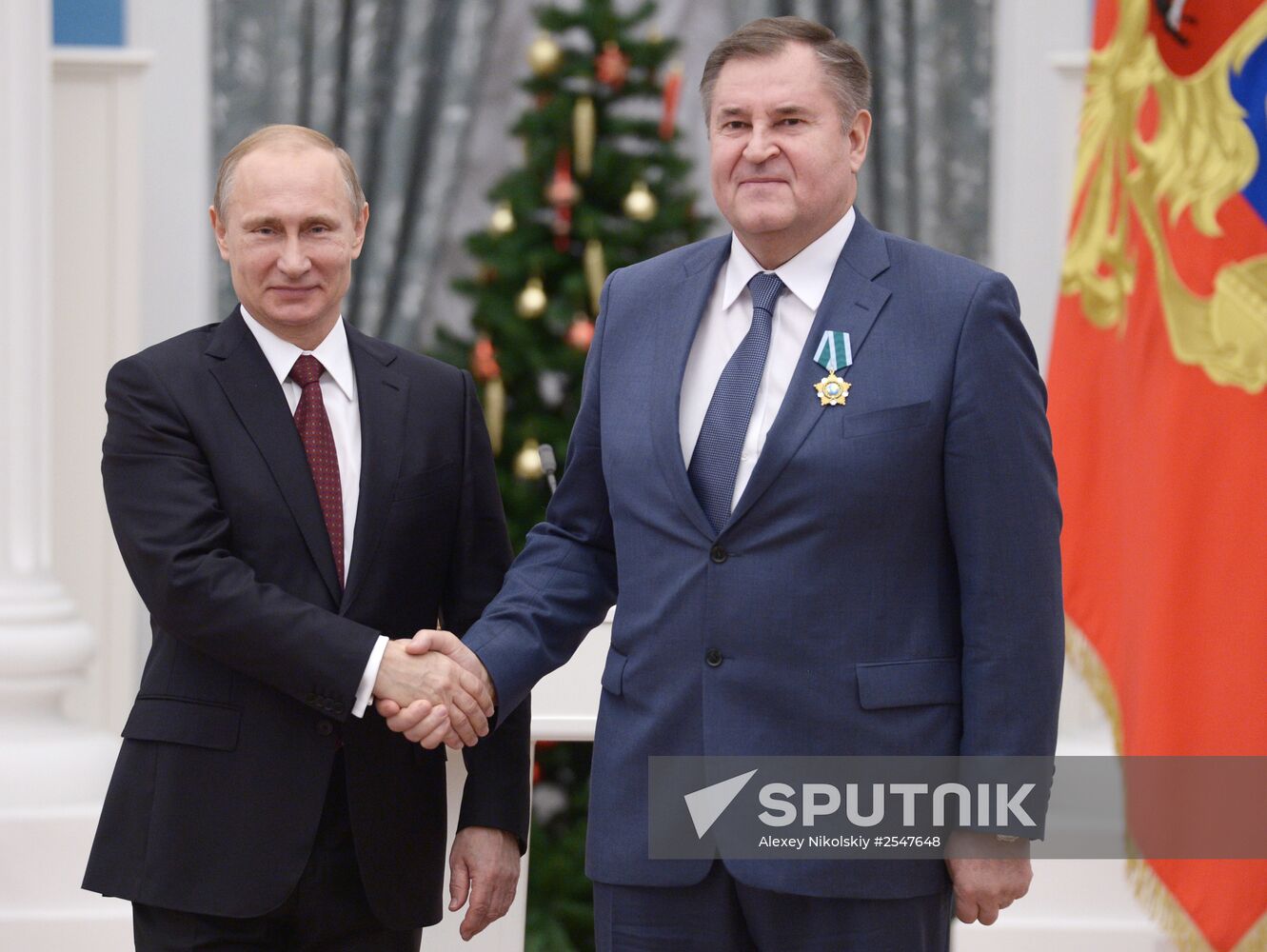 Vladimir Putin presents state awards in Kremlin