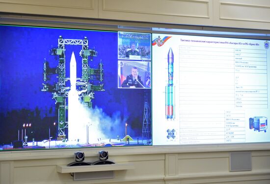Vladimir Putin holds videoconference with Plesetsk Space Center