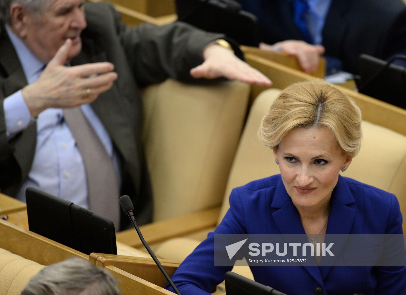 Last plenary meeting of the State Duma of the Russian Federation in 2014