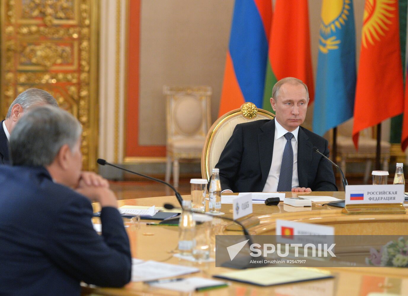 Vladimir Putin attends meetings of CSTO Collective Security Council and Supreme Eurasian Economic Council