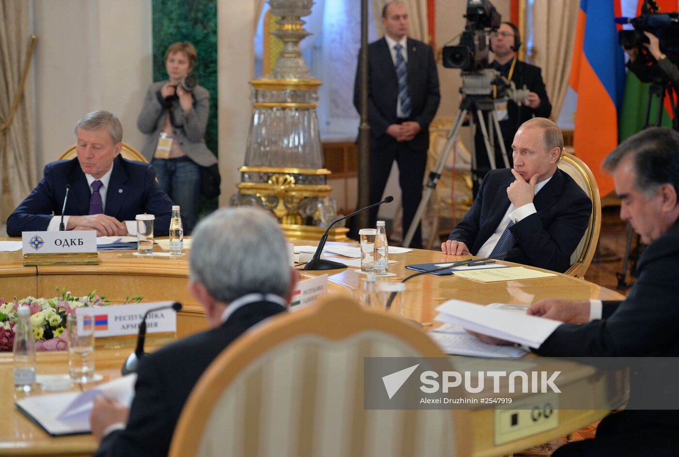 Vladimir Putin attends meetings of CSTO Collective Security Council and Supreme Eurasian Economic Council