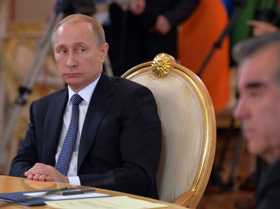 Vladimir Putin attends meetings of CSTO Collective Security Council and Supreme Eurasian Economic Council
