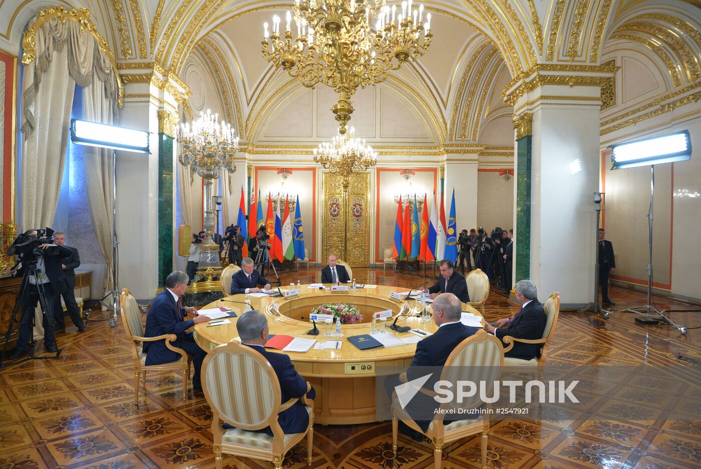 Vladimir Putin attends meetings of CSTO Collective Security Council and Supreme Eurasian Economic Council