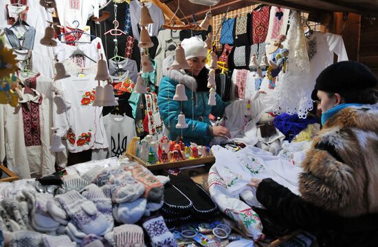 Holiday fair in Lviv