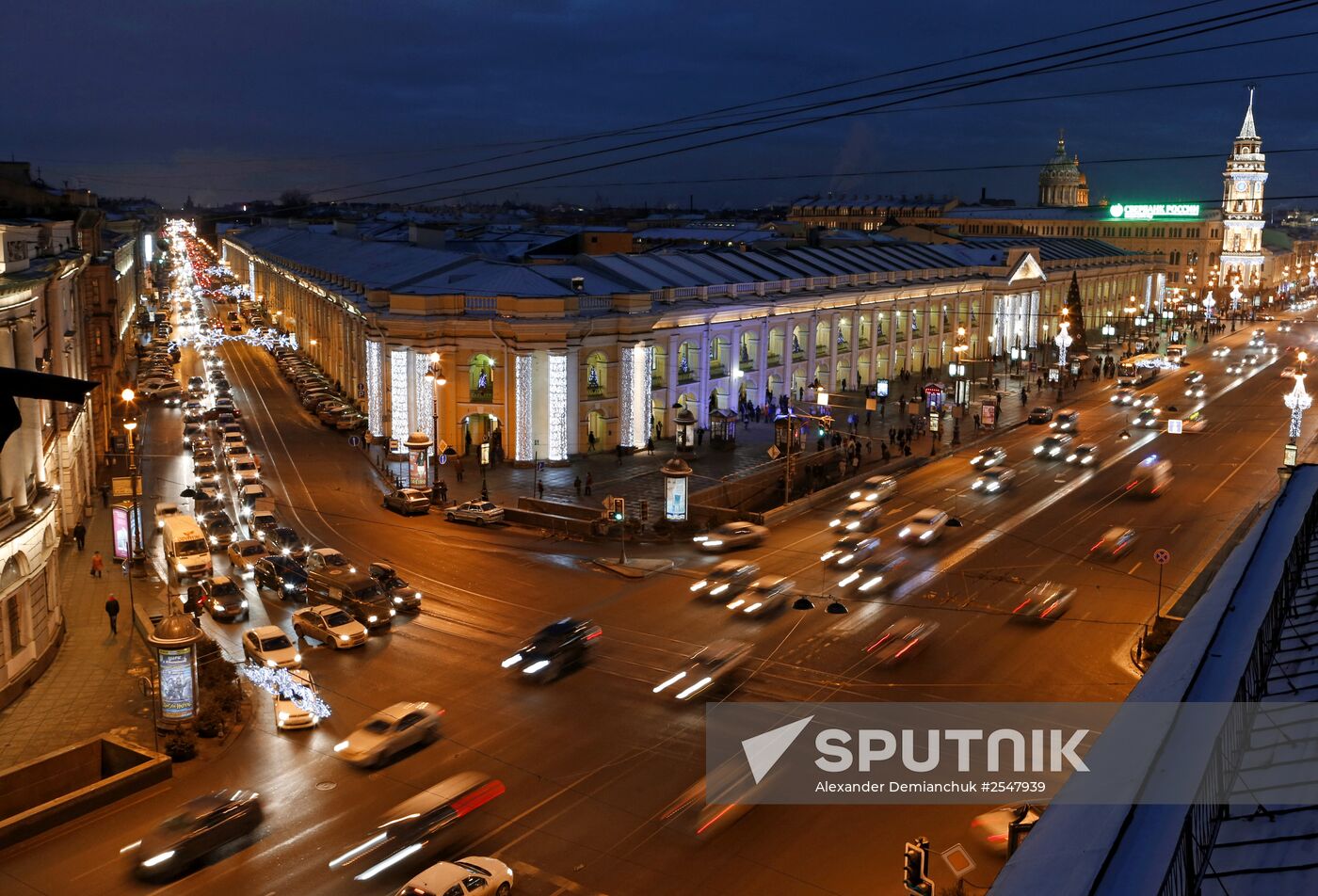 New Year's Eve in St. Petersburg