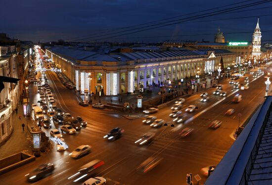 New Year's Eve in St. Petersburg
