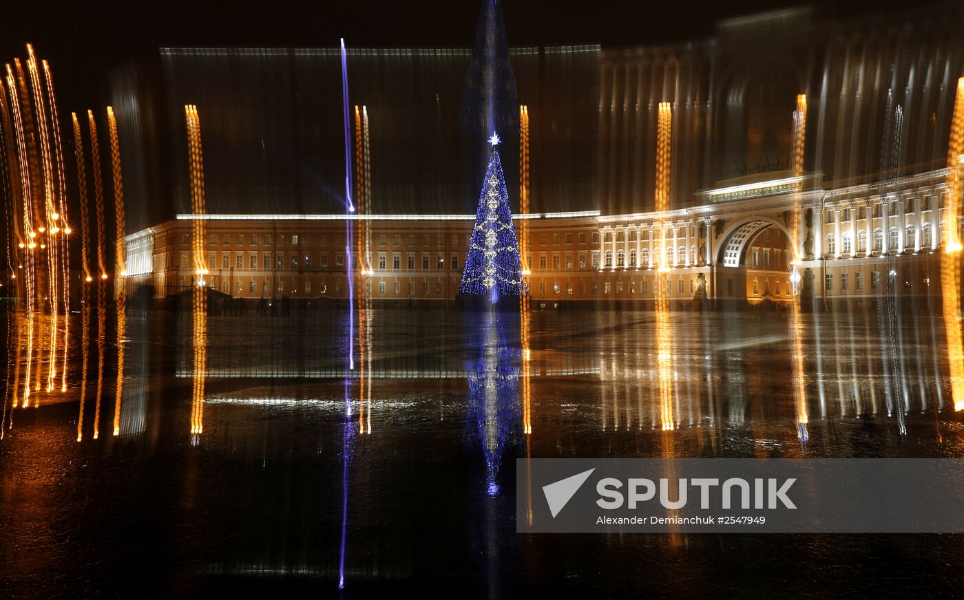New Year's Eve in St. Petersburg