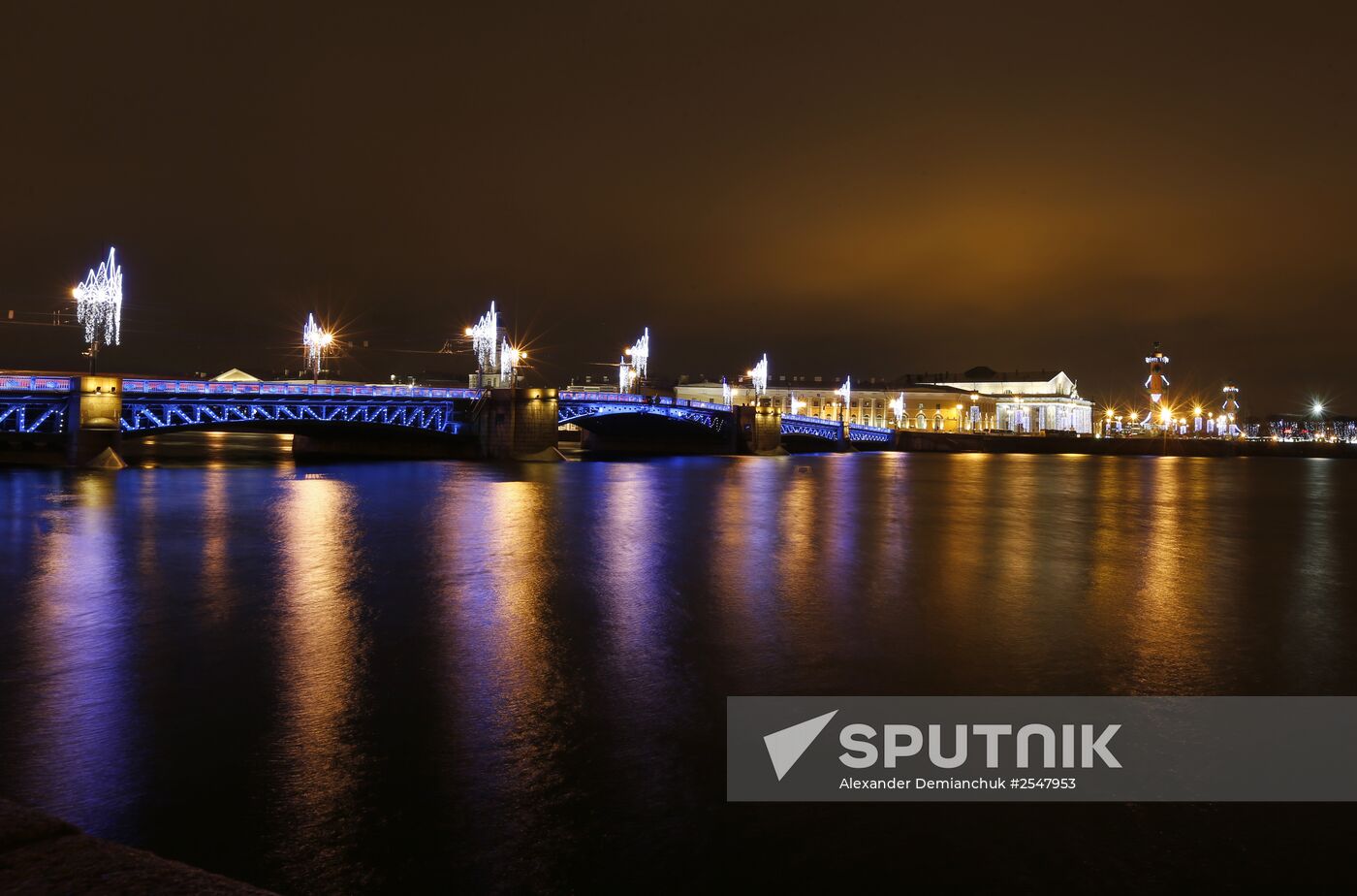 New Year's Eve in St. Petersburg