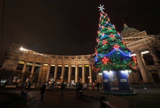New Year's Eve in St. Petersburg